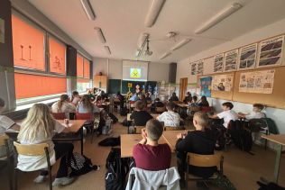 Szkolny konkurs wiedzy o bezpieczeństwie w ruchu drogowym