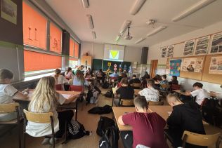 Szkolny konkurs wiedzy o bezpieczeństwie w ruchu drogowym
